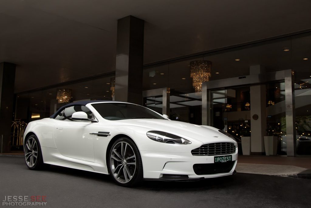 The 2010 Aston Martin DBS Volante. The 2010 Aston Martin DBS Volante.